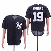 Yankees 19 Masahiro Tanaka Navy Cool Base Jersey Sguo,baseball caps,new era cap wholesale,wholesale hats